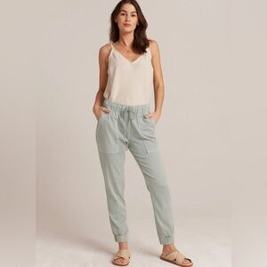 Bella Dahl Women’s Pocket Jogger Size L in Oasis Green Loungewear Pant